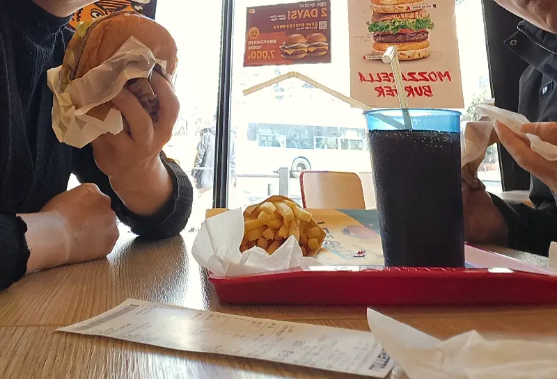 불고기 버거 세트