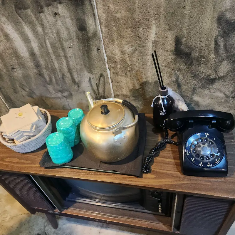 주전자와 컵 세트