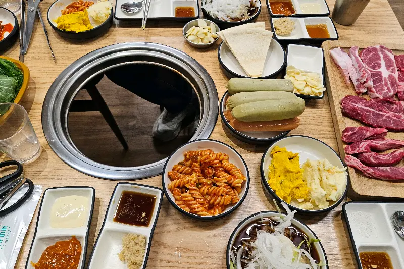 푸짐한 한 상 차림