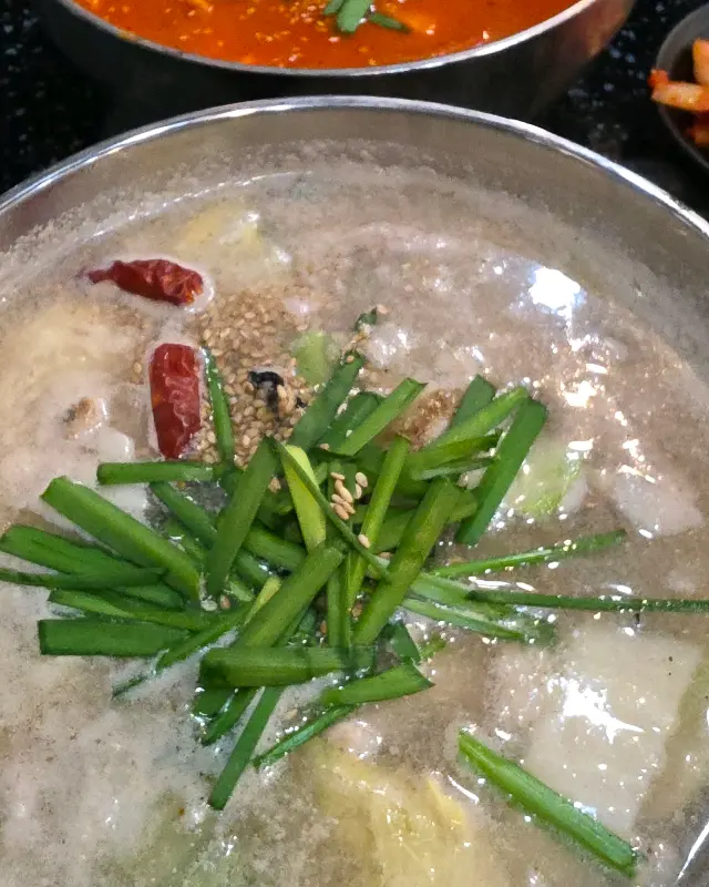 깔끔하고 시원한 맛이 일품인 황태짬뽕순두부