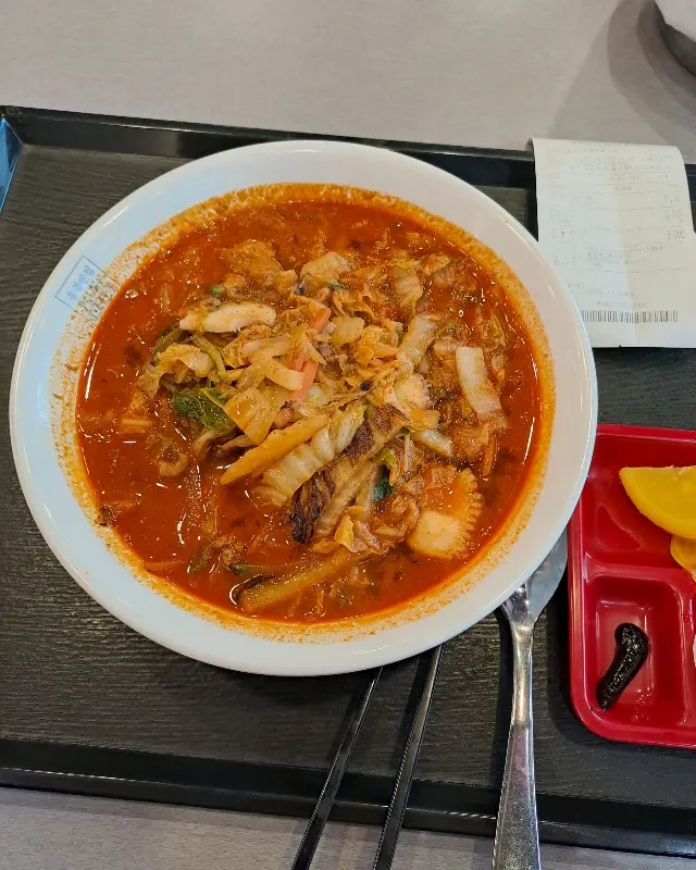 얼큰한 짬뽕