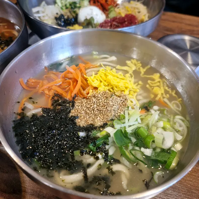 원조 칼국수의 모습