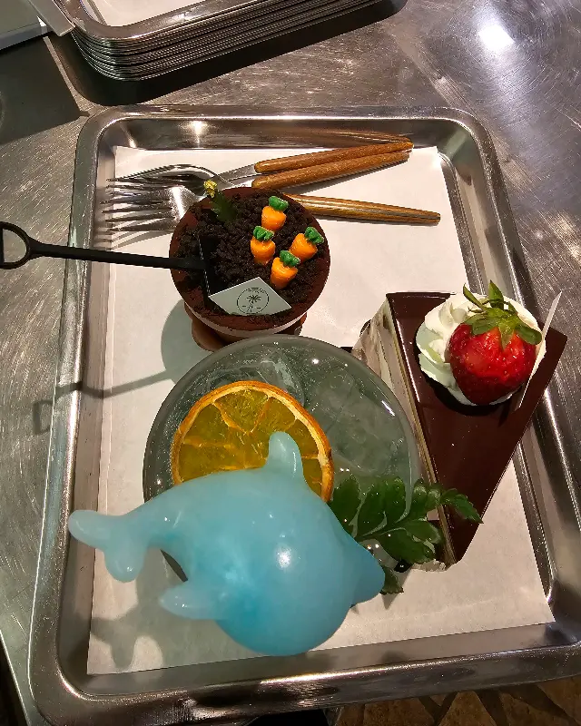 다양한 디저트 메뉴