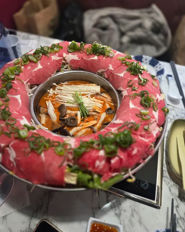 샤브샤브 근접샷