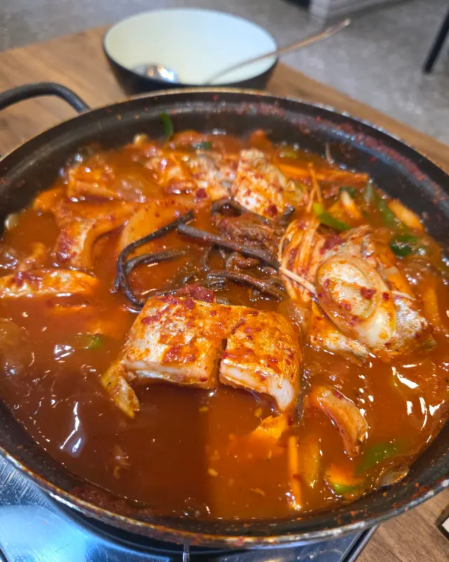 매콤한 순살 갈치조림