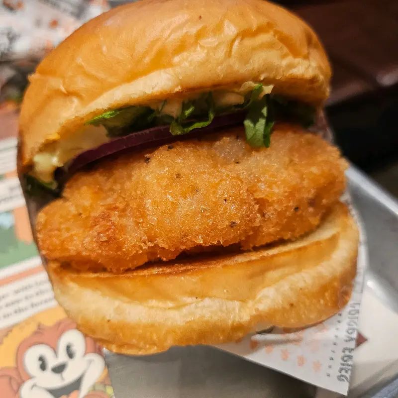 와사비 쉬림프 버거