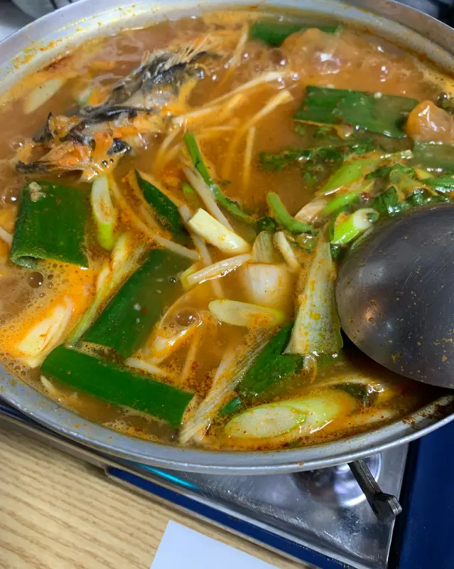 매콤한 매운탕