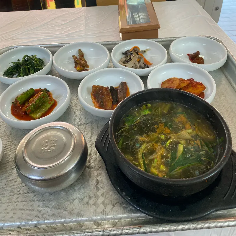 시원한 올갱이해장국