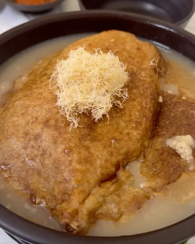 누룽지와 닭고기