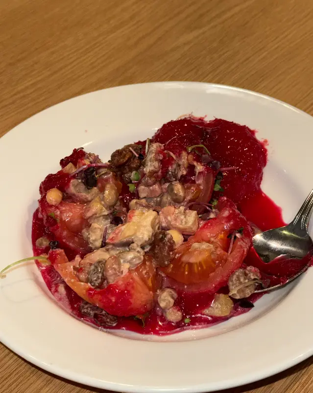 신선한 토마토 샐러드