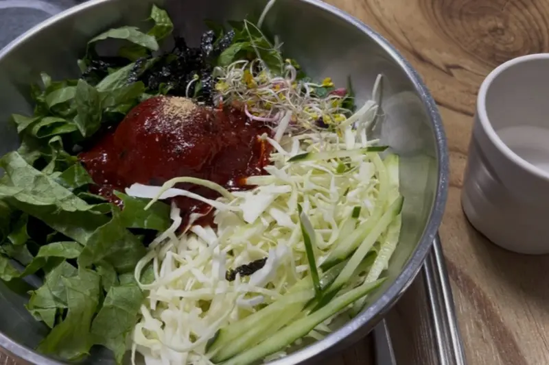 비빔밥 재료