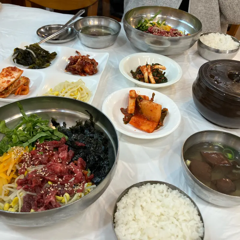 초록식당 한상차림