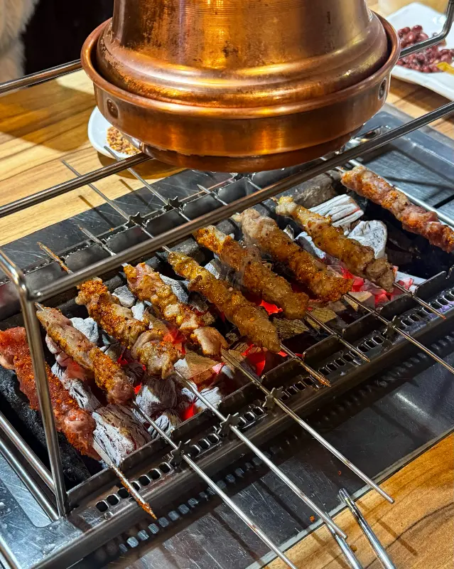 유가네 양꼬치의 크림 새우