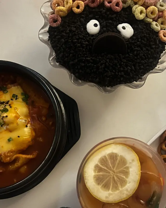 앙증맞은 비주얼의 팥빙수