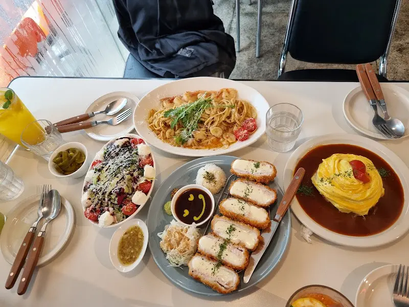 키치키치다이닝의 테이블 세팅