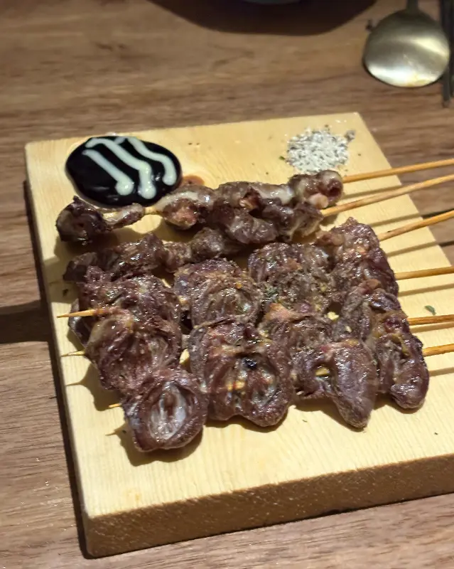 다양한 종류의 꼬치