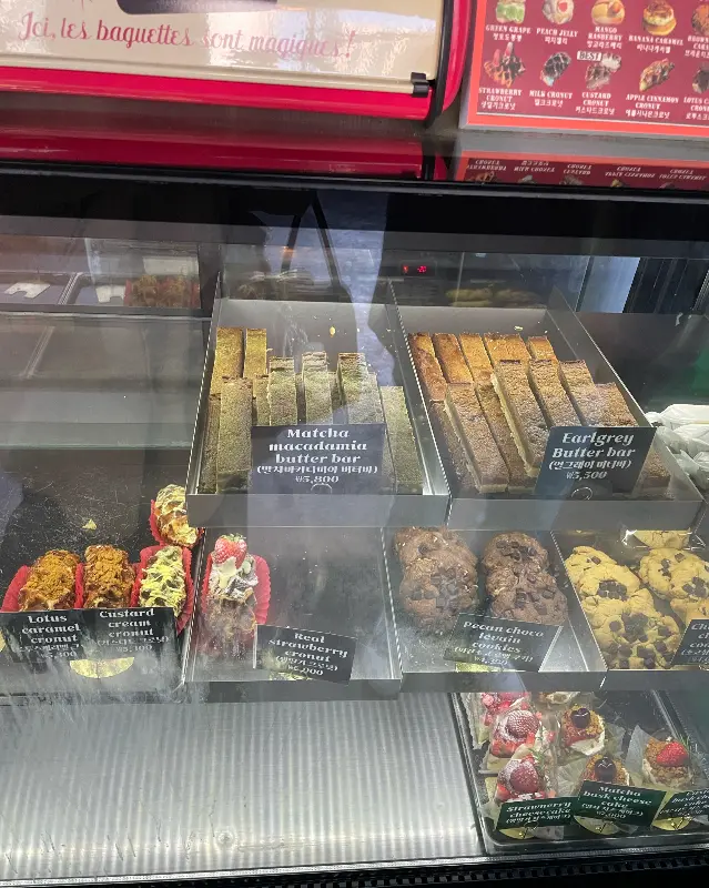 다양한 도넛 메뉴