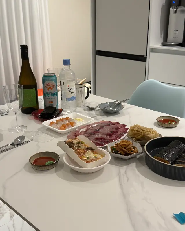 푸짐한 한 상 차림