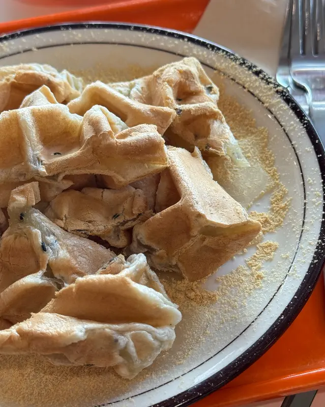 깨찰와플 디테일