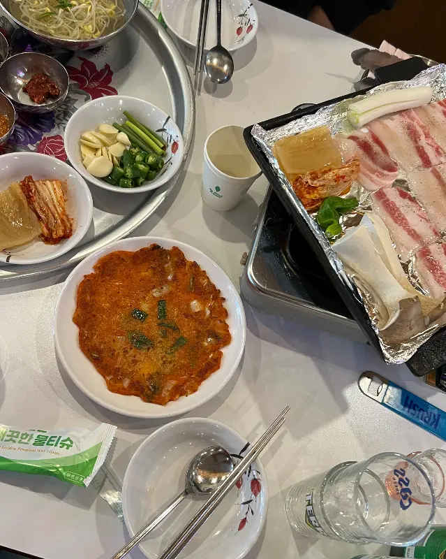 푸짐한 한 상 차림