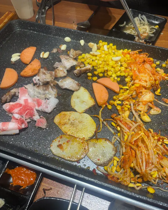맛있는 삼겹살 한 상