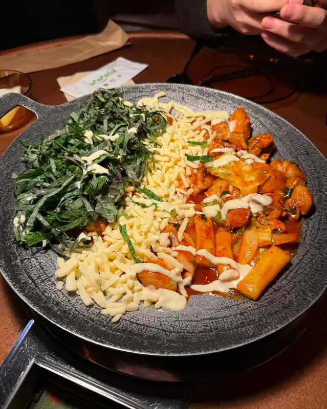 치즈 닭갈비