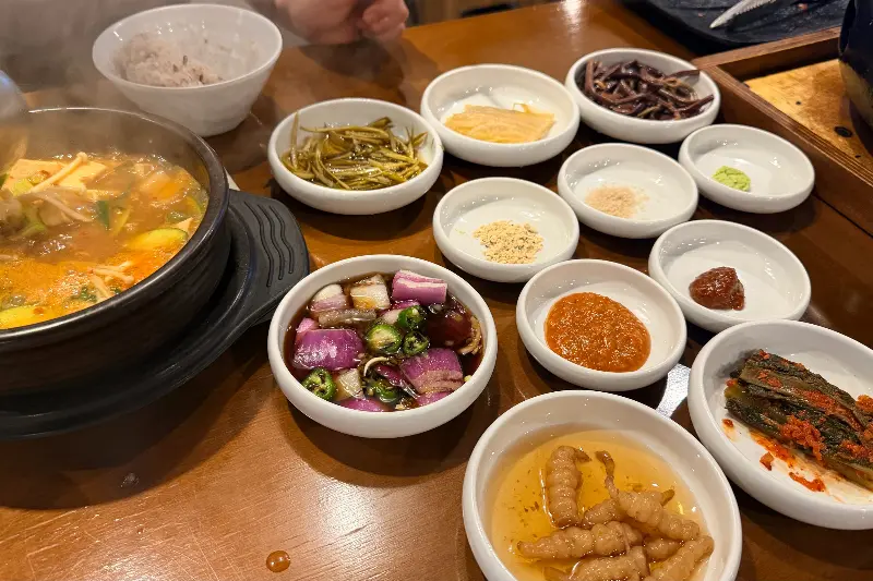 푸짐한 한 상 차림