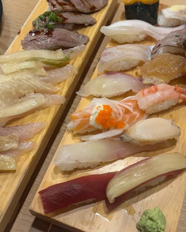 환상적인 비주얼의 초밥