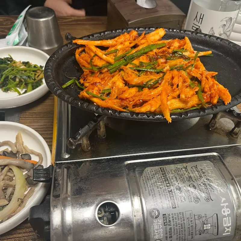 메인 메뉴 더덕구이