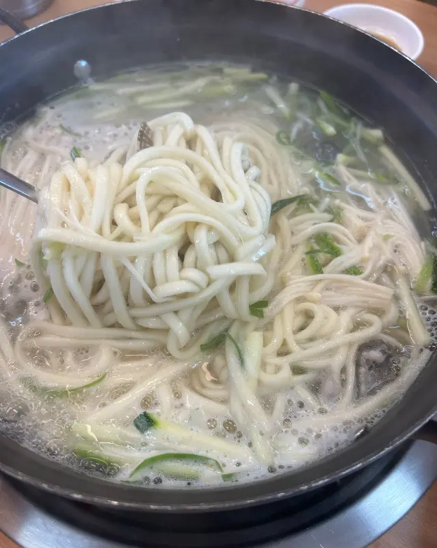 칼국수 면발
