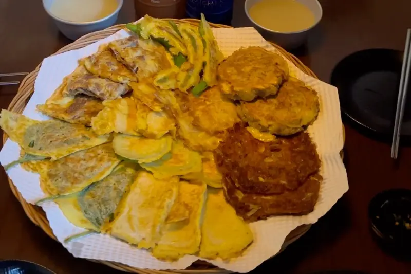 모듬전 한상차림