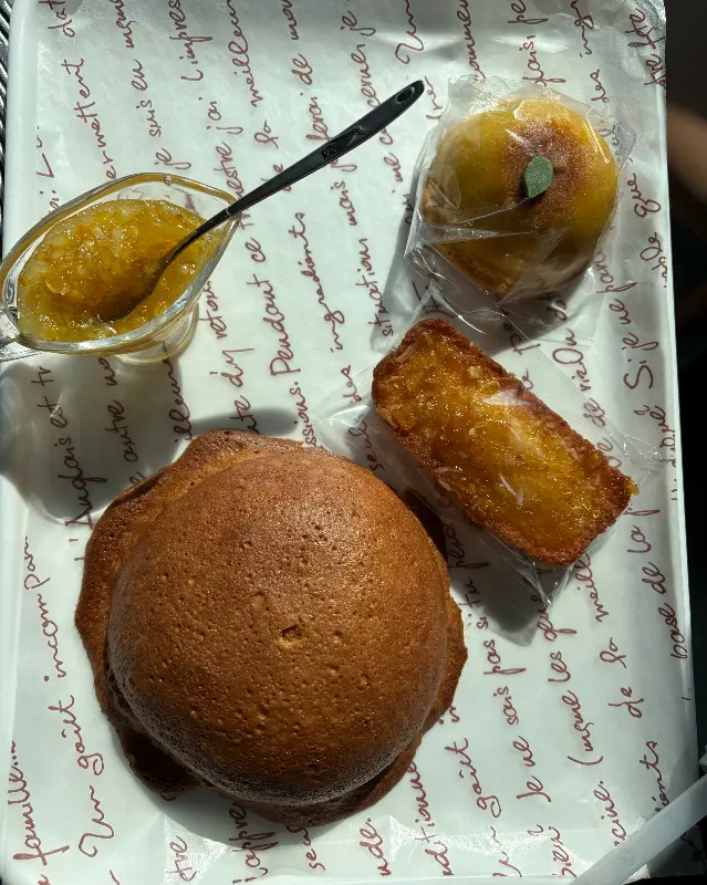 유자빵과 갈릭치즈바게트