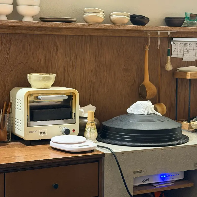 다사의 주방, 정갈하게 정리된 모습