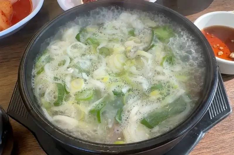 소머리국밥 클로즈업