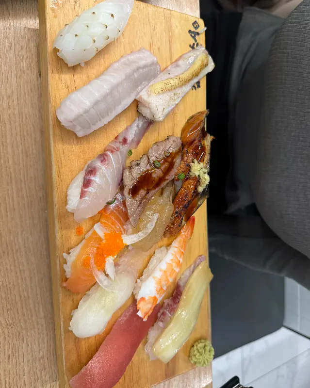 싱싱한 활어 초밥