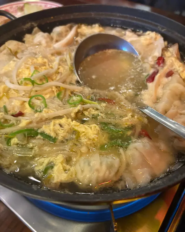 얼큰한 국물이 일품인 짬뽕탕