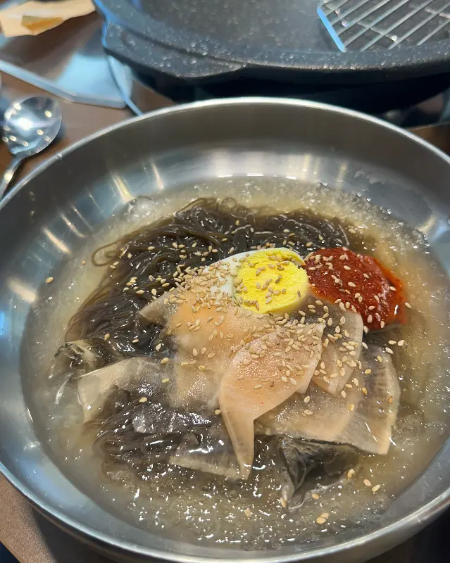 후식 냉면