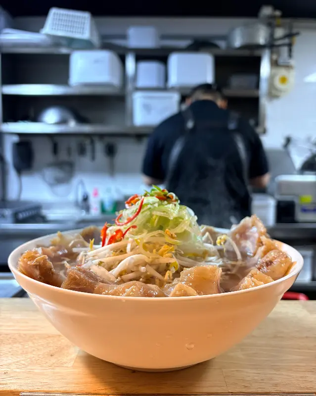 미분당 힘줄 쌀국수