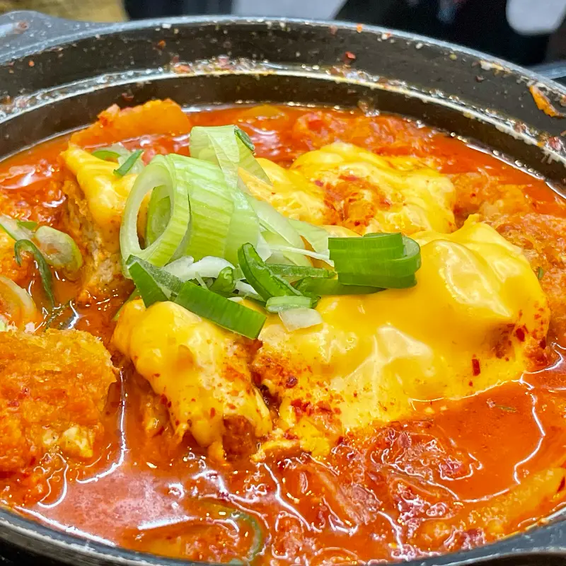 돈까스 김치 나베