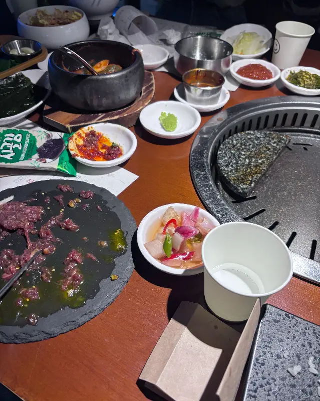 초일육의 다양한 밑반찬