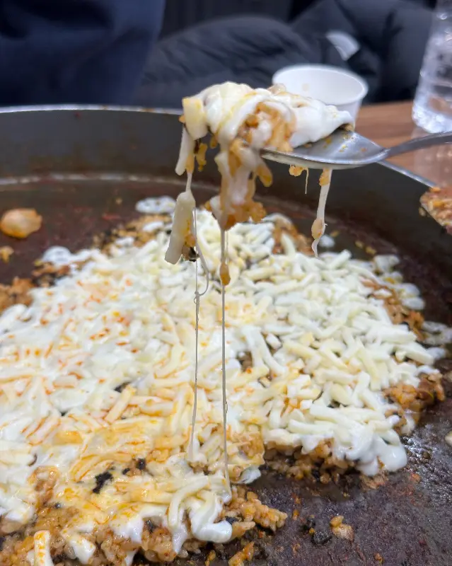 치즈 볶음밥