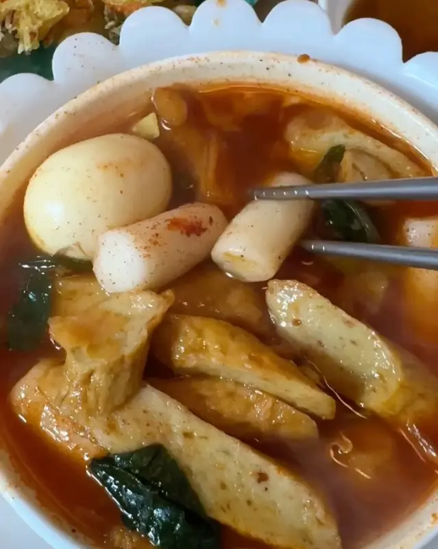 6.25 떡볶이 떡볶이 근접 사진