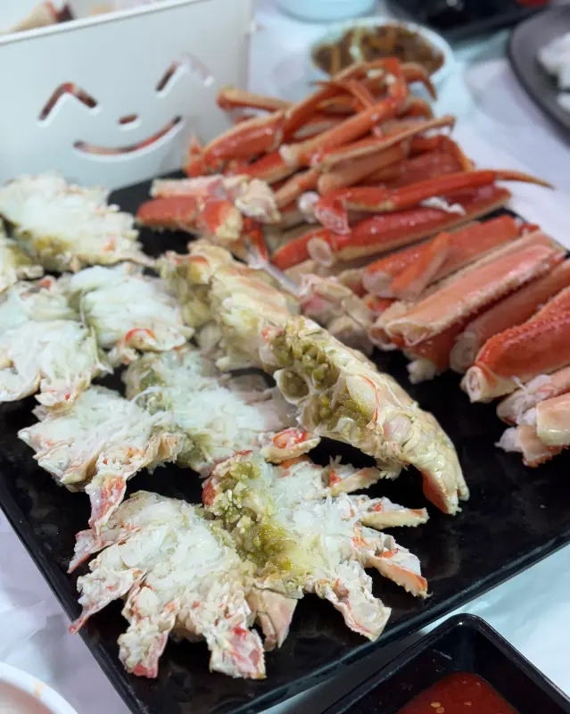 살이 꽉 찬 대게