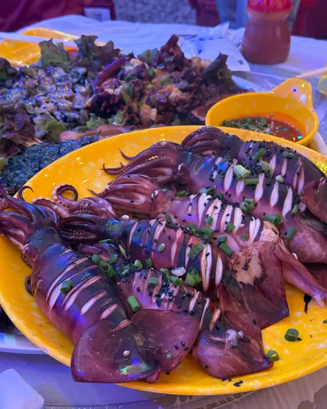 싱싱한 해산물 모듬