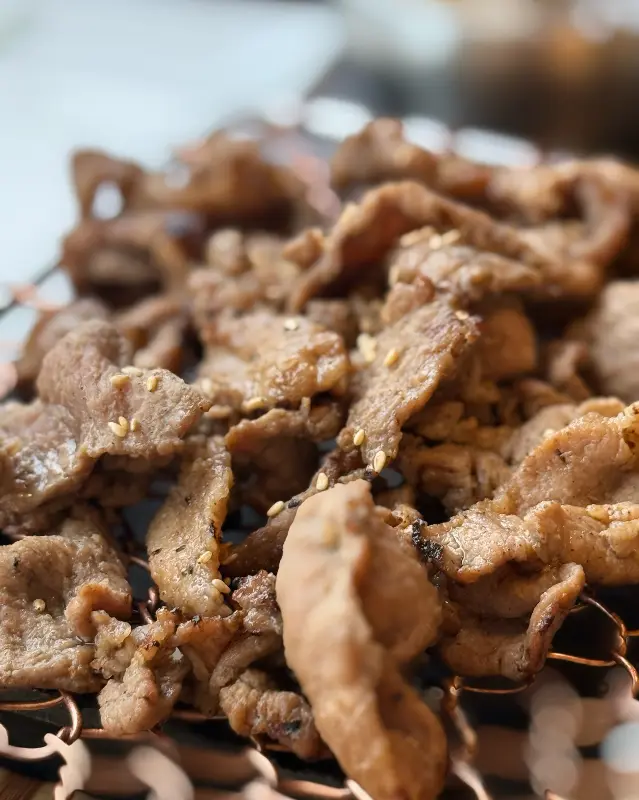 숯불 돼지 불고기