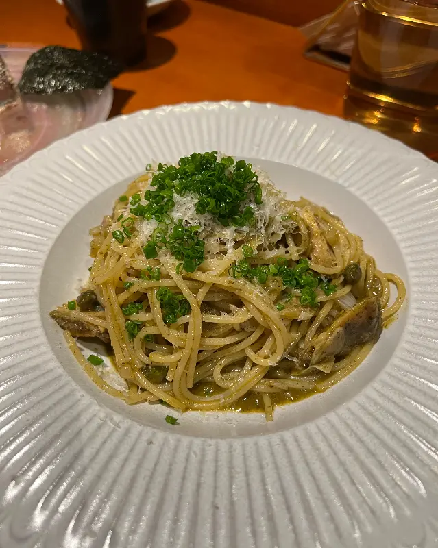 어란 파스타의 모습