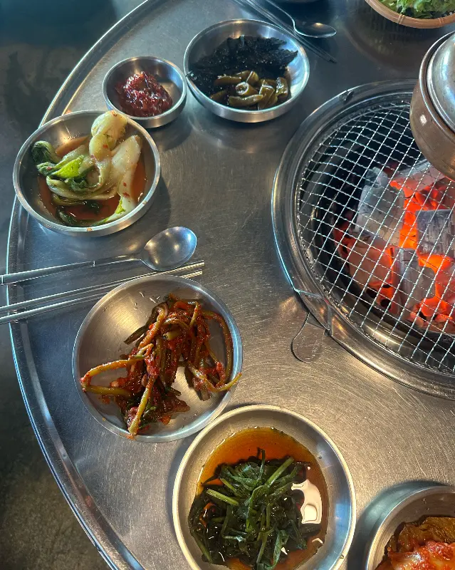 다양한 곁들임 반찬