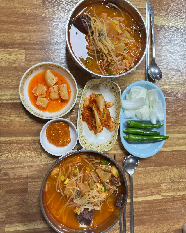 푸짐한 한 상 차림