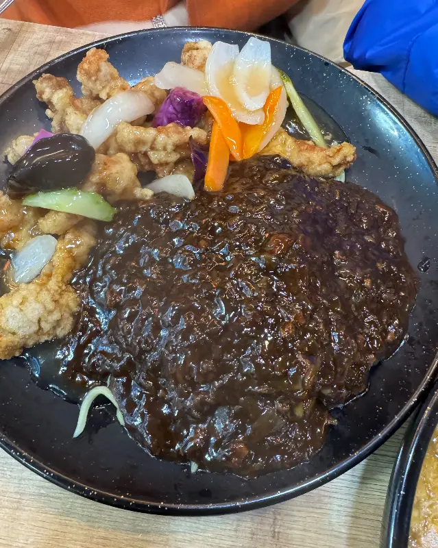 유니짜장과 탕수육