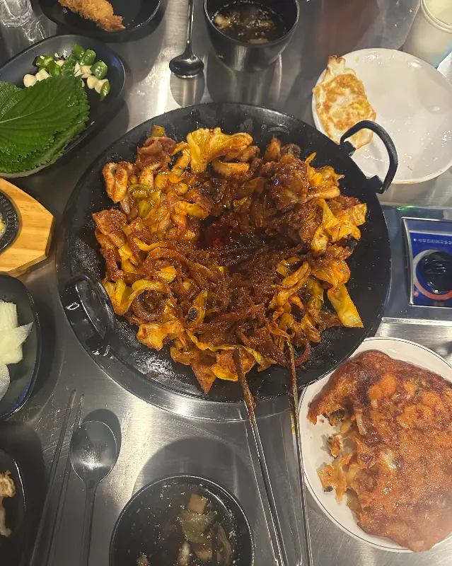 푸짐한 한 상 차림